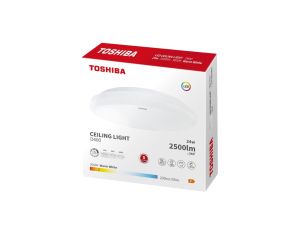 TOSHIBA LED CEILING 40 24W 3000K 3BRIGHT (W)
