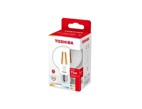 TOSHIBA LED FILAMENT G95 E27 8.5W 2700K/10szt./