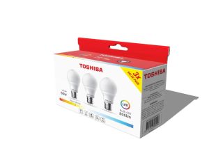 TOSHIBA LED N_3PACK A60 E27 8.5W 5000K 806lm/10szt./