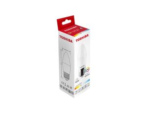 TOSHIBA LED N_STD C37 E27 7W 4000K/10szt./