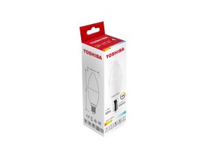 TOSHIBA LED N_STD C37 E14 7W 3000K/10szt./