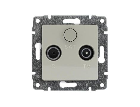 VENA Gniazdo antenowe RTV końcowe krem 510373