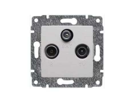 VENA Gniazdo antenowe RTV/SAT końcowe krem 510376