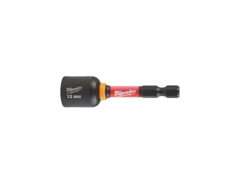 Udarowa nasadka sześciokątna magnetyczna adapter 13mm 1/4 HEX M13 o długości 65mm MILWAUKEE