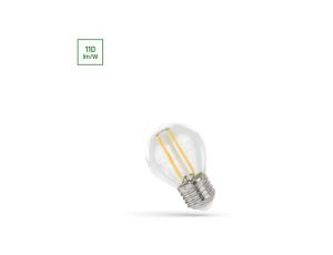 LED KULKA E-27 230V 1W COG NW CLEAR SPECTRUM