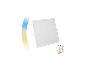 Panel LED ALGINE DOWNLIGHT 22W 2000lm CCT+DIM Wi-Fi IK06 215x215x38mm biały SMART