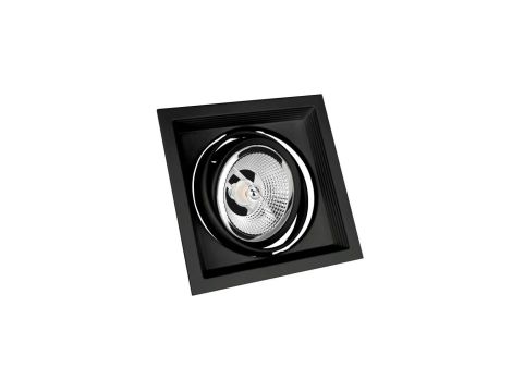 MDD MAXI UNO GU10 X 1 AR111 250V IP20 186x186x43mm CZARNY
