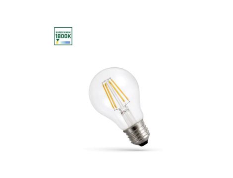LED GLS E-27 230V 4W COG 1800K CLEAR SPECTRUM