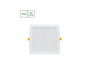 Oprawa downlight DURE 3 24W 2900lm 6000K IP54 IK06 220x220x34 biały