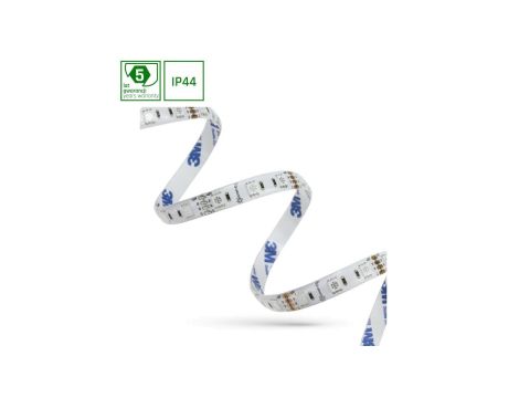 PASEK LED 60W 5050 60LED RGB 5 lat 1m (rolka 5m) - w silikonie