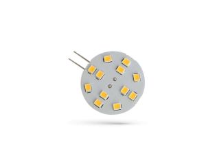 LED G4 12V 2W 12 LED WW 30mm SPECTRUM