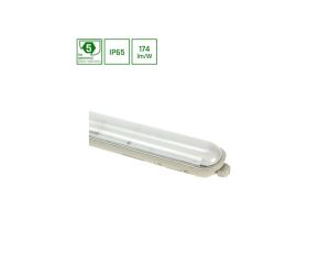 LIMEA GIGANT HERMETYK 1200mm 38W CW 230V 120ST IP65 IK10 1190x72x70mm SZARY 5 LAT GW.