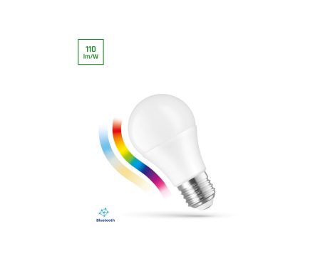 LED GLS 8.5W E-27 230V RGBW+CCT+DIM BTM Spectrum SMART Easy Smart