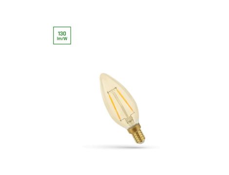 LED ŚWIECOWA E-14 230V 2W COG WW RETROSHINE SPECT UM