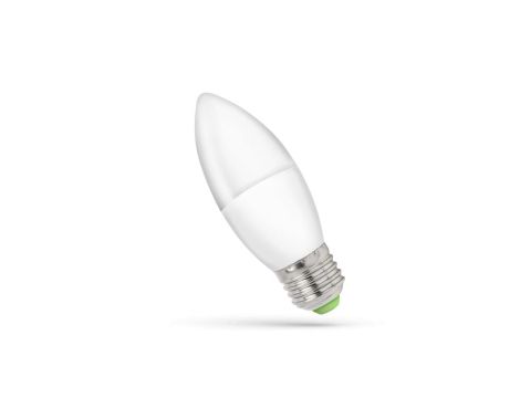 LED ŚWIECOWA E-27 230V 6W WW SPECTRUM +
