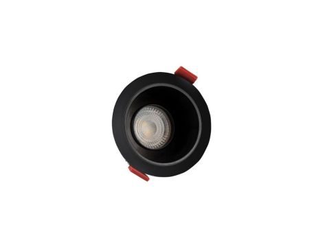 FIALE COMFORT ANTI - GLARE GU10 OCZKO GU10 250V IP20 FI85x50mm CZARNY okrągła środek czarny ruchoma
