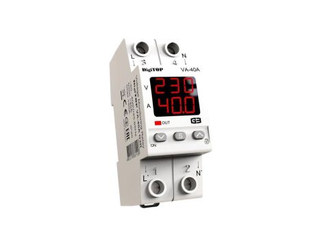 Przekaźnik napięciowy z kontrolą prądu DigiTOP VA-40A G3R