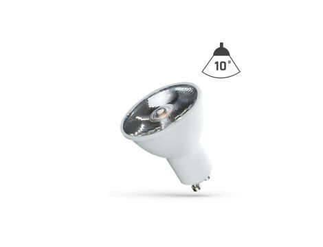 LED GU10 230V 6W SMD 10st WW z soczewką SPECTRUM