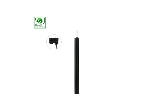 CHLOE SLIM MR11 ZWIESZANA SZYNOPRZEWÓD 3F 250V IP20 40x500+1m kabel CZARNY regulowany kąt świecenia