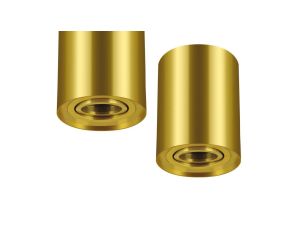 Lampa sufitowa plafon natynkowy nowoczesny HARY C złoty GU10 04238 STRUHM