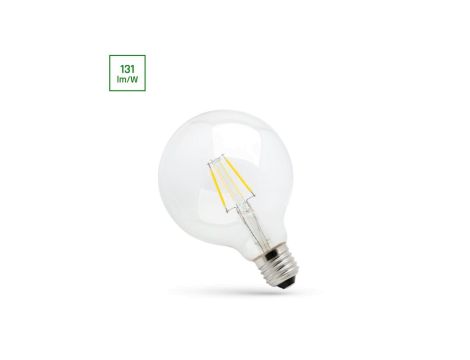 LED GLOB G125 E-27 230V 8W COG NW CLEAR SPECTRUM