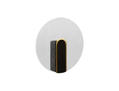 Lampa kinkiet ścienny dekoracyjny glamour popękane szkło MORIS LED D 6W barwa neutralna 04180 STRUHM