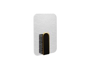 Lampa kinkiet ścienny dekoracyjny glamour popękane szkło MORIS LED D 6W barwa neutralna 04181 STRUHM