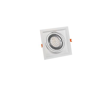 MDD MAXI UNO GU10 X 1 AR111 250V IP20 186x186x43mm BIAŁY