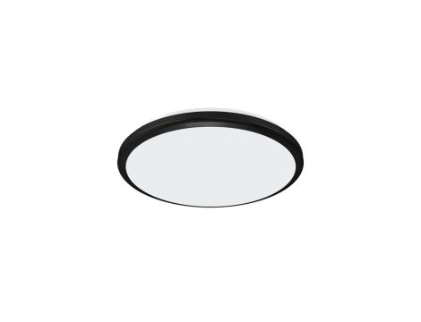 Lampa sufitowa plafon natynkowy okrągły PLANAR LED 24W barwa neutralna czarny 04209 STRUHM