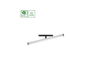 Oprawa na szynoprzewód SYSTEM SHIFT - BEAM 12W 48V 1400lm 3000K 150st czarny 5 lat gw.