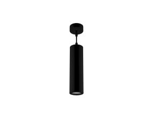 Lampa sufitowa pojedyncza wisząca tuba nad stół WESPA czarny GU10 03499 STRUHM
