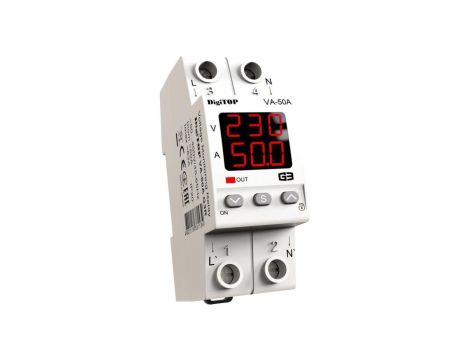 Przekaźnik napięciowy z kontrolą prądu DigiTOP VA-50A G3R