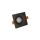 FIALE V GU10 OCZKO GU10 250V IP20 85x85x35mm CZARNY kwadrat.