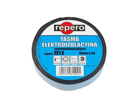 Repero taśma izolacyjna szara 19mmx3m samowulkanizująca się, odporna na UV, temp stos do +85 st C