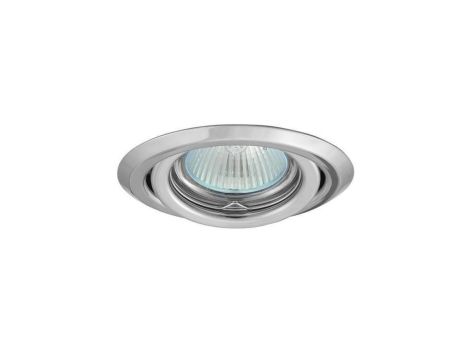 Kanlux oprawa sufitowa wpuszczna ARGUS CT-2115-C, chrom, regulowana, stal