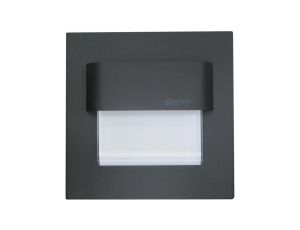 Oprawa SKOFF TANGO led 0,8W czarna 3000K ciepła biała obudowa Aluminium czarna