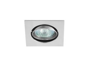 Kanlux oprawa sufitowa wpusczna NAVI CTX-DT10-C, chrom, kwadrat, regulowana