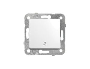 Panasonic LINNERA S przycisk zwierny z symbolem dzwonek biały połysk 91440006