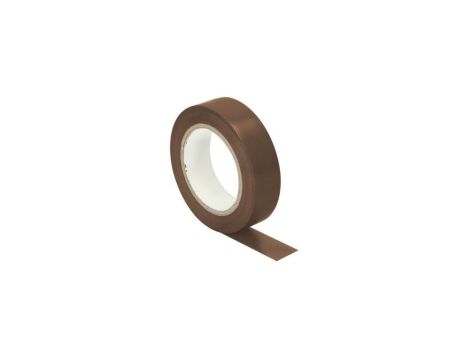Taśma izolacyjna brązowa, uniepalniona 15mm/0,13mm, 10m OR-AE-13214/BR/10M