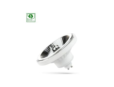 Żarówka LED AR111 GU10 230V 12W 1100lm 6000K 45st biały 5lat gwarancji