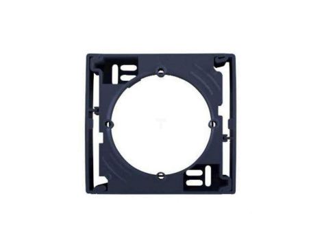 SEDNA Podstawa naścienna pojedyncza grafitowa SDN610017