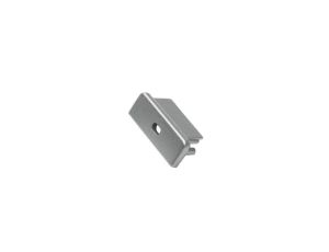 Zaślepka do profil Surface14 srebrna z otworem a2100040 /1szt/