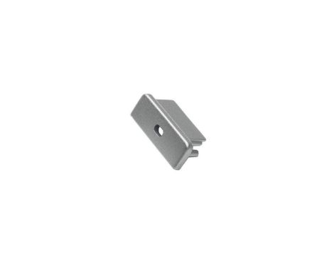 Zaślepka do profil Surface14 srebrna z otworem a2100040 /1szt/
