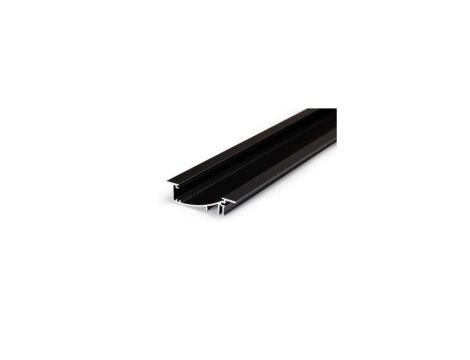 Profil Flat8 H/UX 2m czarny/black