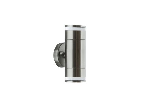 Lampa kinkiet zewnętrzny TARAS WLL 2xGU10 inox 03570 STRUHM
