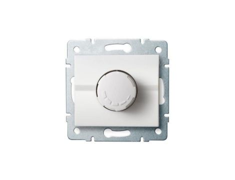 Kanlux Mowion LOGI 02-1160-102 biały Ściemniacz obrotowy 500W z filtrem