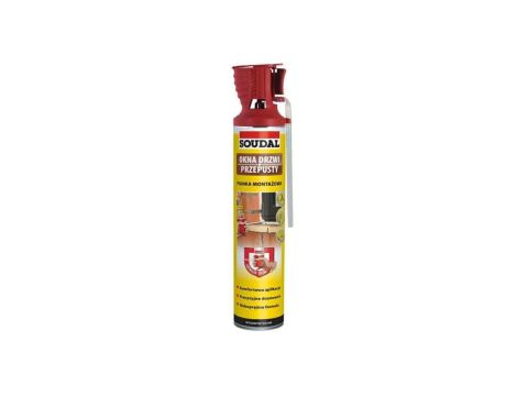 SOUDAL Piana montażowa 770ml Genius Gun z aplikatorem