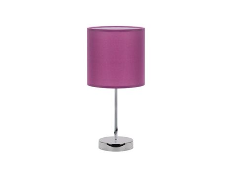 Lampka stołowa nocna AGNES 03148 fioletowo-srebrna STRUHM