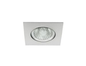 Kanlux oprawa sufitowa wpuszczanaTESON AL-DTL50, aluminium, kwadrat, regulowana