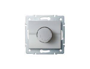 Kanlux Mowion LOGI 02-1160-143 srebrny Ściemniacz obrotowy 500W z filtrem